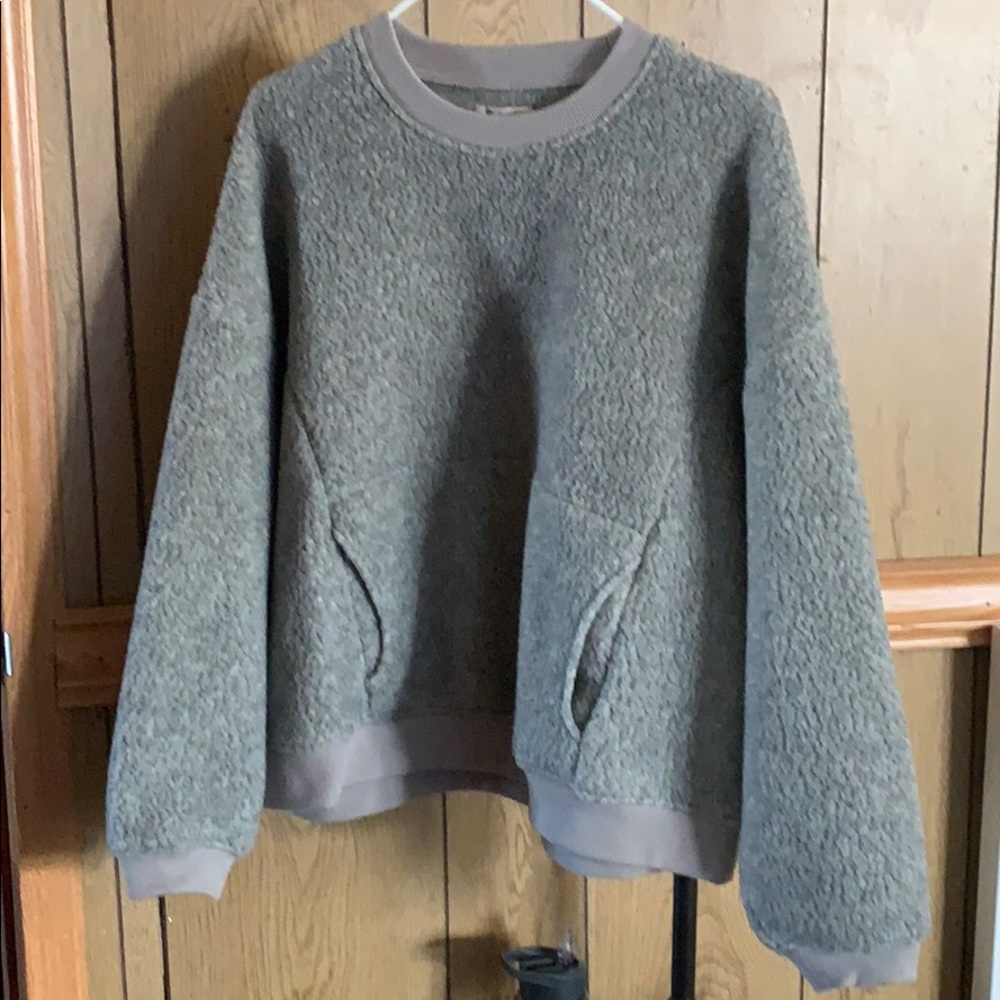 Madewell grey crew neck